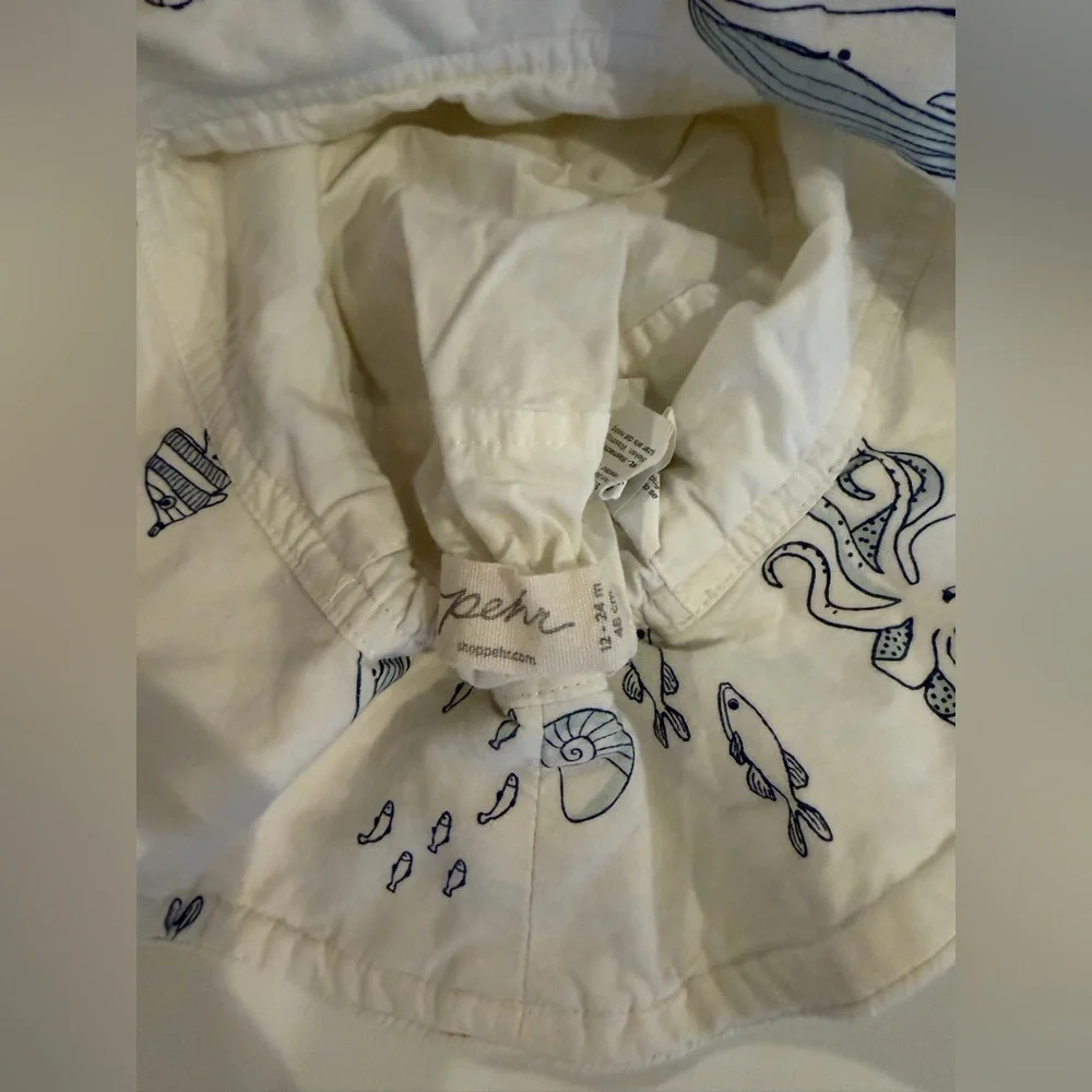 Pehr sunhat size 12-24 months. Never used